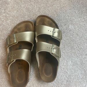Arizona Birkenstocks, gold-Birk-Flor